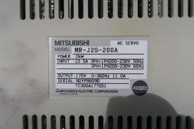 USED MITSUBISHI MR-J2S-200A