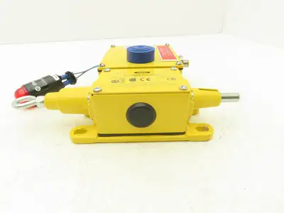 Rees 04962 Cable Pull Safety Switch E-Stop Assembly With Broken Indicator Light