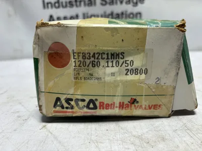 USED ASCO RED HAT VALVES EF8342C133S