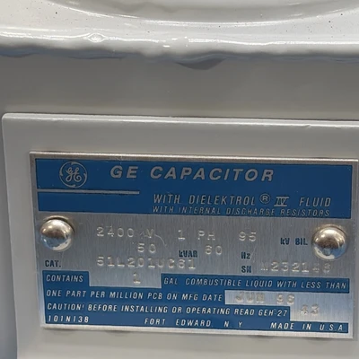 New | in-Stock GE 51L201UC61 Capacitors Indiana US | J&J Industrial Supply #1364467