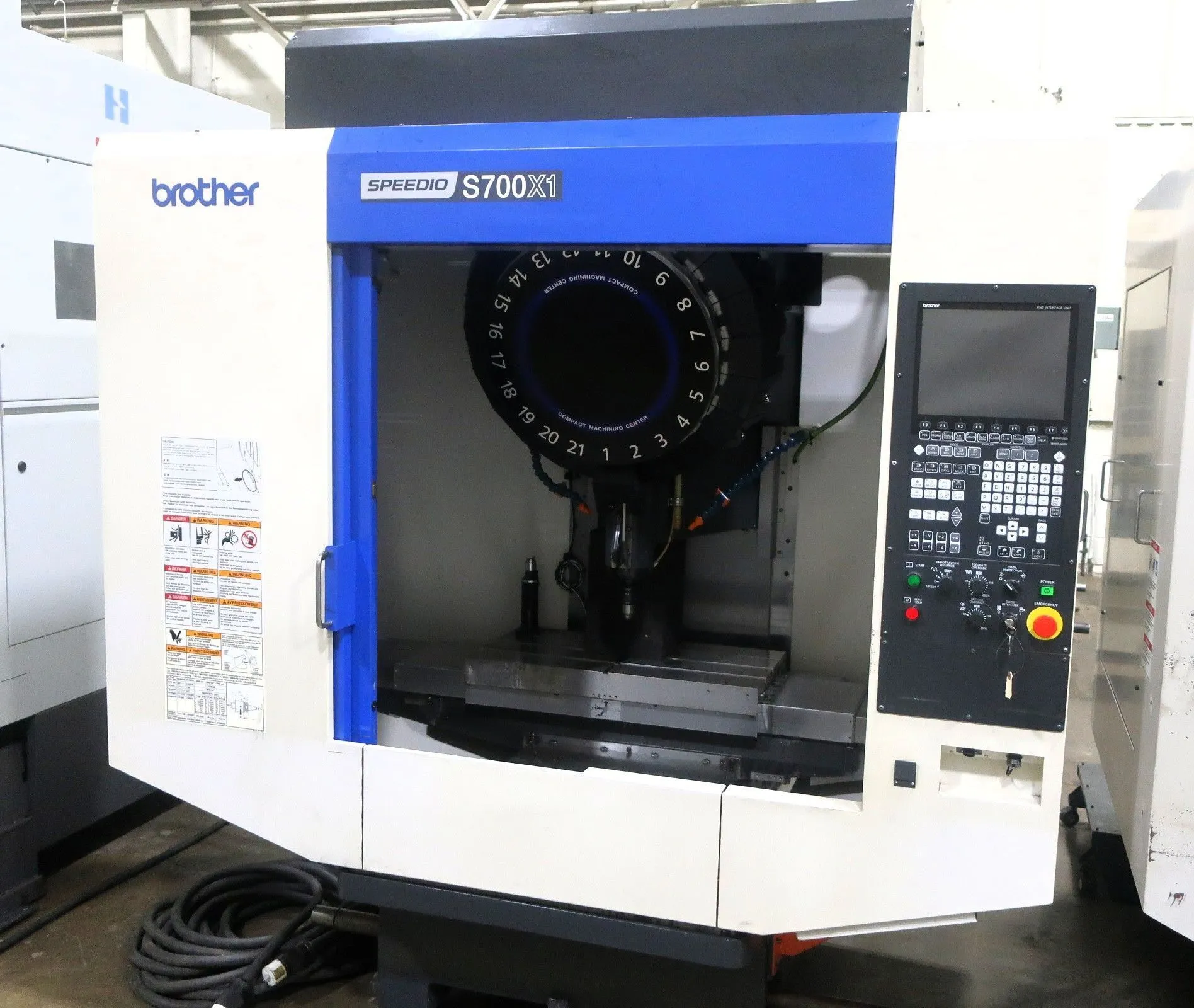 2018 BROTHER SPEEDIO S700X1 Vertical Machining Centers CNC 13481