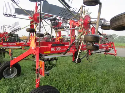 New | in-Stock 2026 MASSEY FERGUSON RK662SD-TRC Hay Rakes Pennsylvania US | Zimmerman Farm Service #1409874