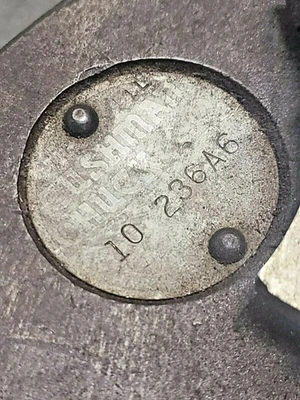 9-3/4" Diameter 3 Jaw Lathe Chuck CUSHMAN