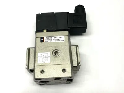 USED SMC SOFT START PNEUMATIC VALVE 3/8" PORTS