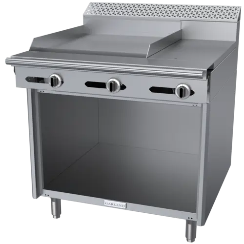 Garland C36-3-1S 36" Gas Range w/ Hot Top/Griddle & Storage Base, Natural Gas