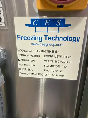 Used 2019 CES CES-TF-LIN-21ftx38.5in Freezers Illinois US | M&M Equipment Corp. #1407960