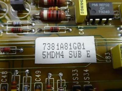 Westinghouse 7381A81G01 Ovation Turbine Control Card 5MDM4 Sub. E Used
