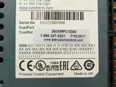 Used EUROTHERM _UNKNOWN_ Automation Control (HMI) Indiana US | Arrow Industrial #1316645