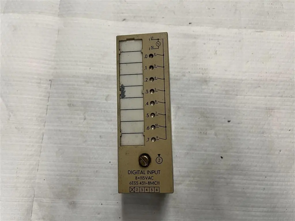 USED SIEMENS SIMATIC S5 6ES5 431-8MC11