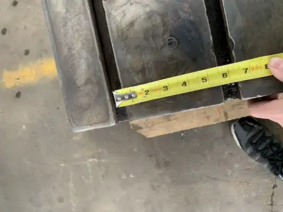 18" W X 18" D X 18" H CARLTON T-SLOTTED DRILL BOX TABLE. STOCK #0680224