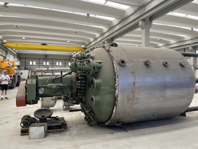 14,900 L Tycon JKTD Glass Lined Reactor
