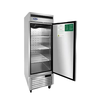 New | in-Stock Atosa New Atosa MBF8505GR — Bottom Mount One (1) Door Reach-in Refrigerator Refrigerators Illinois US | Falcon Restaurant Supply #1375502