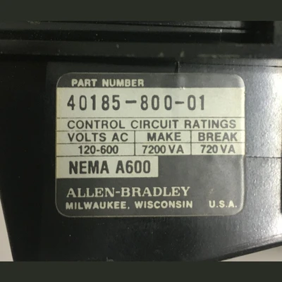 Allen Bradley Size 2 Motor Starter