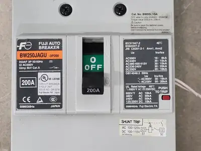 USED FUJI ELECTRIC BW250JAGU