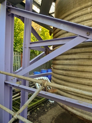 16,000L S/S Limpet Coiled Reactor