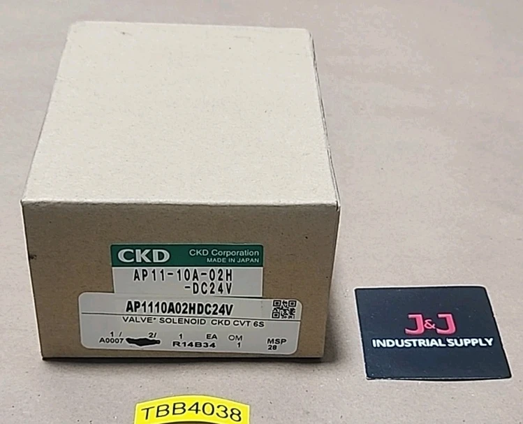 New | in-Stock CKD AP11-10A-02H-DC24V Valves/Fittings Indiana US | J&J Industrial Supply #1076870