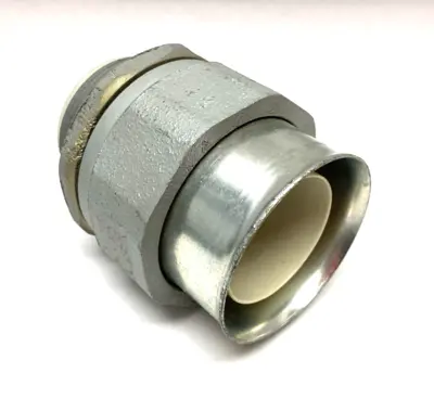 USED APPLETON ELECTRIC STRAIGHT LIQUIDTIGHT CONNECTOR 2" INSULATED THROAT NM LT STR