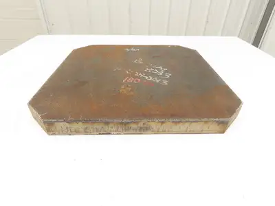 Carbon Steel Flat Stock 1-5/8" x 20"x 20"  180Lbs