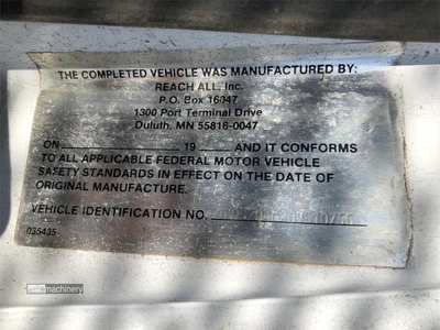 Used 1988 GMC 7000 Bucket (boom) trucks California US | Lillo Machinery #1403763