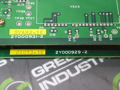 Hitachi 2Y000931-2 PCB with 2Y000929-2 Amplifier Board Used