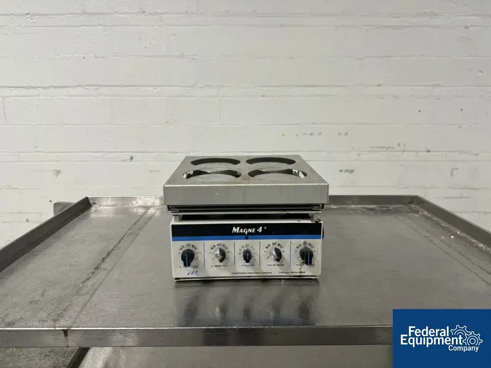 USED Cole-Parmer Cole-Parmer Magne 4 Mag Stir/Heater Plate