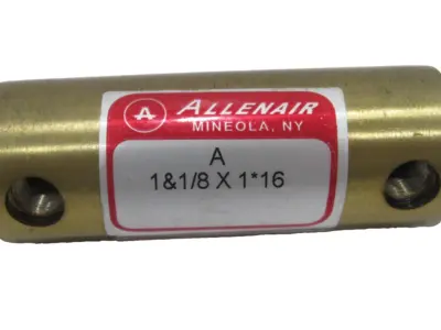 NEW ALLENAIR A 1-1/8 X 1 *16 PNEUMATIC CYLINDER A118116