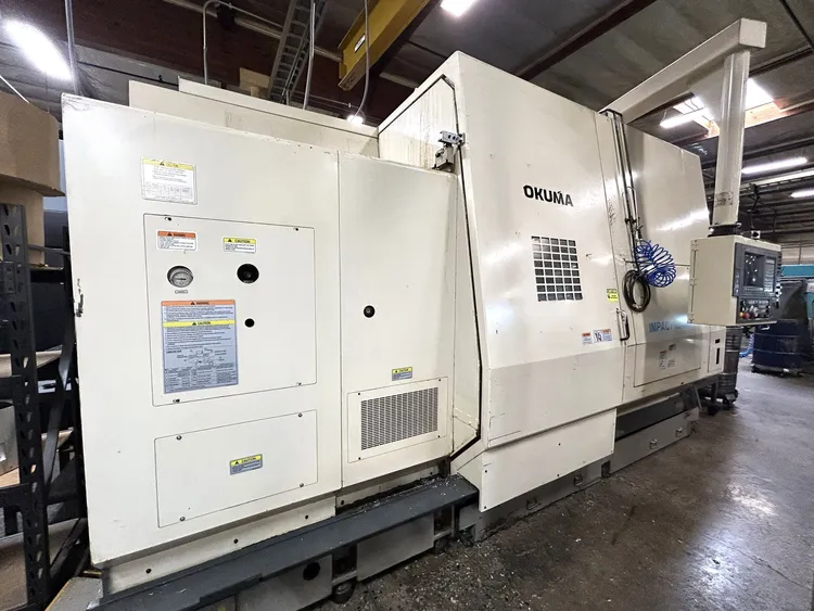 Used 2001 OKUMA IMPACT LU45-M CNC Lathes Michigan US | Murphy Machinery #39249