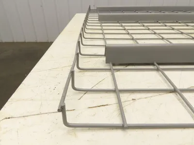 New Pallet Rack Wire Deck 48x52" Waterfall 3 Step Channel Racking 2500lb Mesh