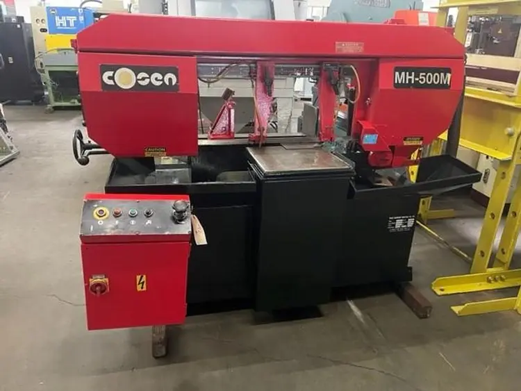 Used COSEN MH-500M Horizontal Band Saws California US | MANUFACTURING SOLUTIONS #482014