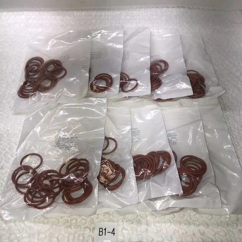 *NEW S1138 AS568-120 SILICONE O RING BAG OF 25 (LOT OF 10) #