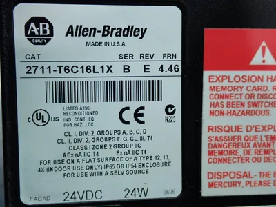 USED ALLEN BRADLEY 2711T6C16L1X