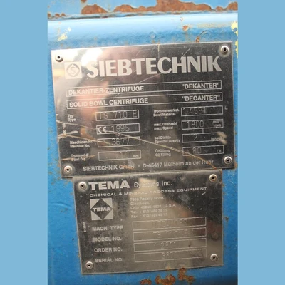 USED 1995 SIEBTECHNIK TS 710 E