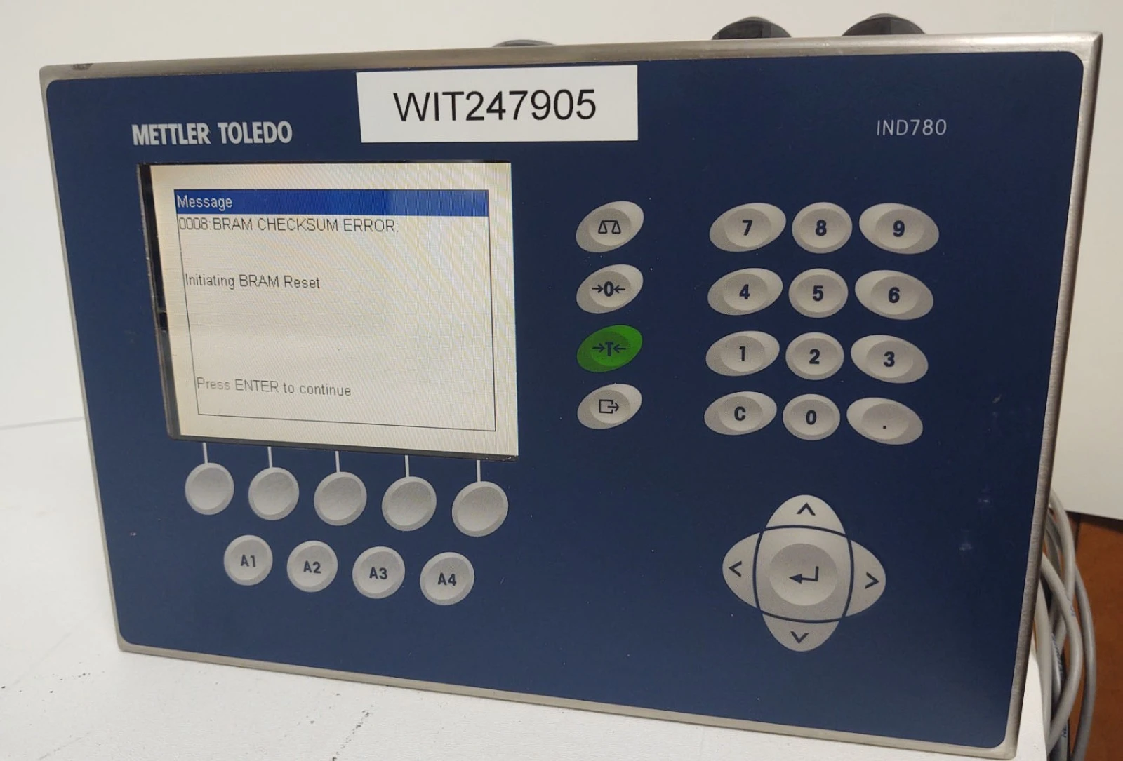 USED METLER-TOLEDO IND780
