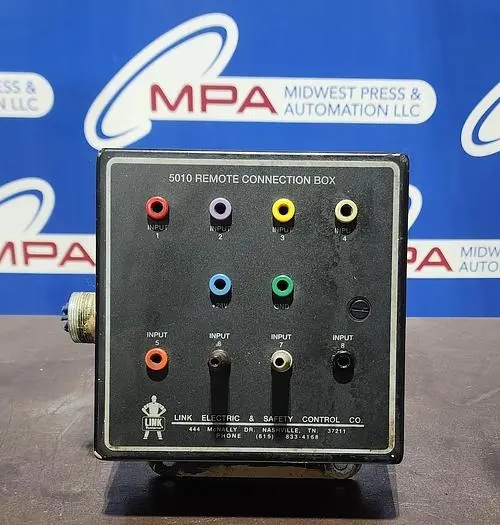 Used LINK ELECTRIC & SAFETY 5010 Electrical Boxes Michigan US | Midwest Press and Automation #632098