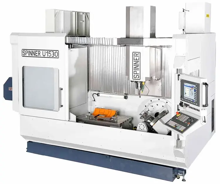 SPINNER U5-1530 COMPACT Vertical Machining Centers (5-Axis or More) | New Vision Machine Tools, LLC