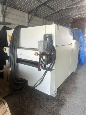 DMC UNISAND 2000-1, 52" 5-HEAD TOP AND 3-HEAD BOTTOM WIDE-BELT SANDER