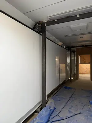 2015 Forest River 49ft Enclosed Car Carrier Trailer