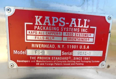 USED KAPS ALL CAP FEEDER FS-B