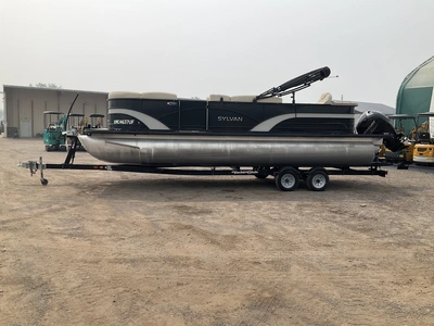 Used 2018 SYLVAN MIRAGE 8522 CRUISE LZ Boats (Misc) Michigan US | Miedema Asset Management Group #1304658