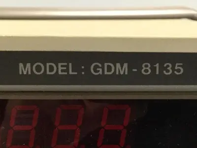 USED GW INSTEK GDM-8135