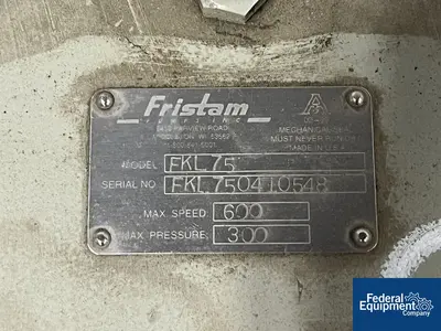 USED Fristam 2.5" Fristam Rotary Lobe Pump, S/S, Model FKL75