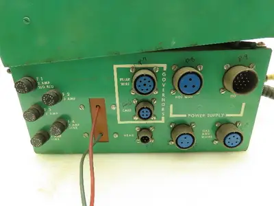 L-Tec HWC-7 Heliarc Union Carbide Welding Control Panel