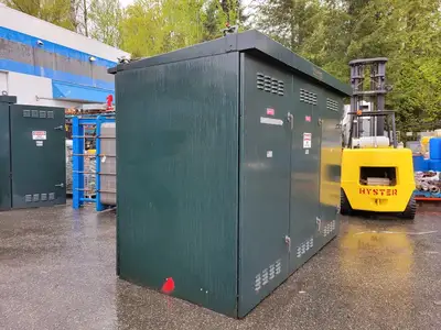 750 kVA Oil-Filled ONAN Transformer, HV. 12470 Delta, LV. 208Y/120 w/ Switchgear