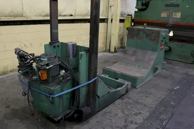30,000 LB X 48" B & K  Motorized Uncoiler and Coil Car