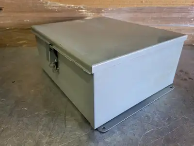 Electrical Enclosure 11"x13"x6.5" w/ Terminals and Wiring