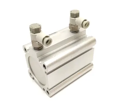 CDQ2A40TN-35DZ | SMC  Compact Pneumatic Cylinder 40mm Bore 35mm Stroke - New – Open box