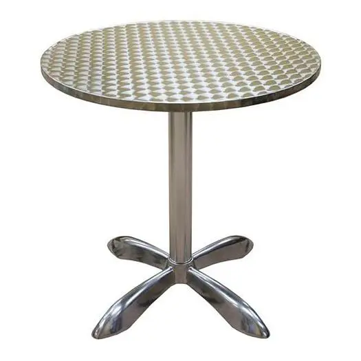 27 1/2" ROUND OUTDOOR ALUMINUM TABLE