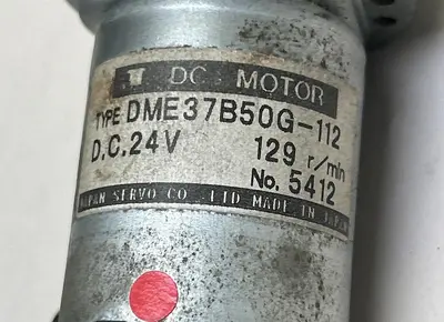 Used JAPAN SERVO CO DME37B50G-112 Servo Motors Ohio US | Surplus Asset Holdings #1188630