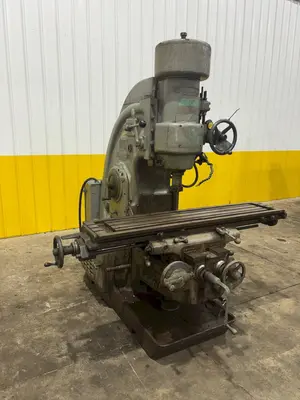 #3 KEARNEY & TRECKER MILWAUKEE MODEL #3 VERTICAL MILLING MACHINE 64" x 13" x 10 HP: YOBRO #24458