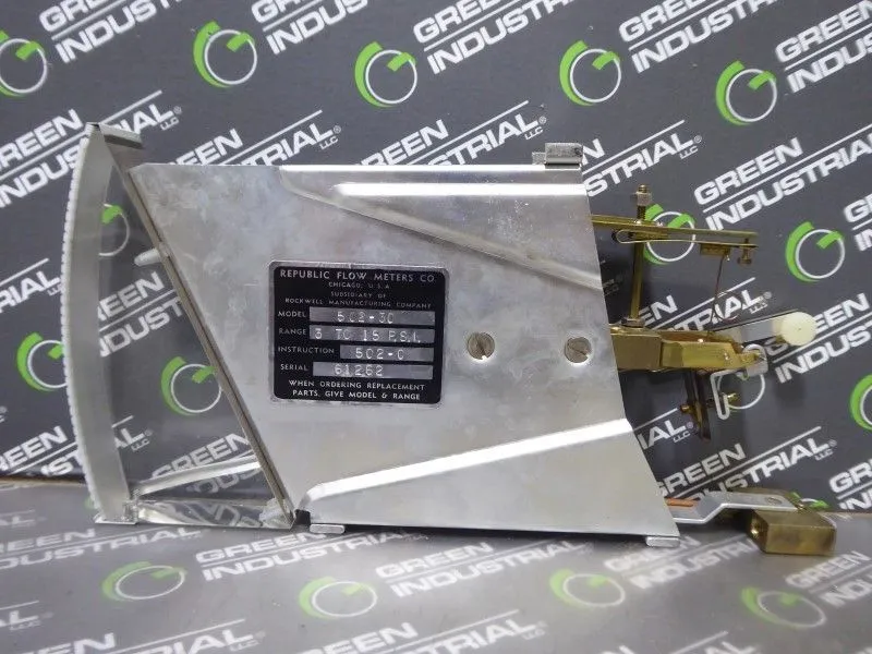 USED REPUBLIC FLOW METERS CO. 502-30